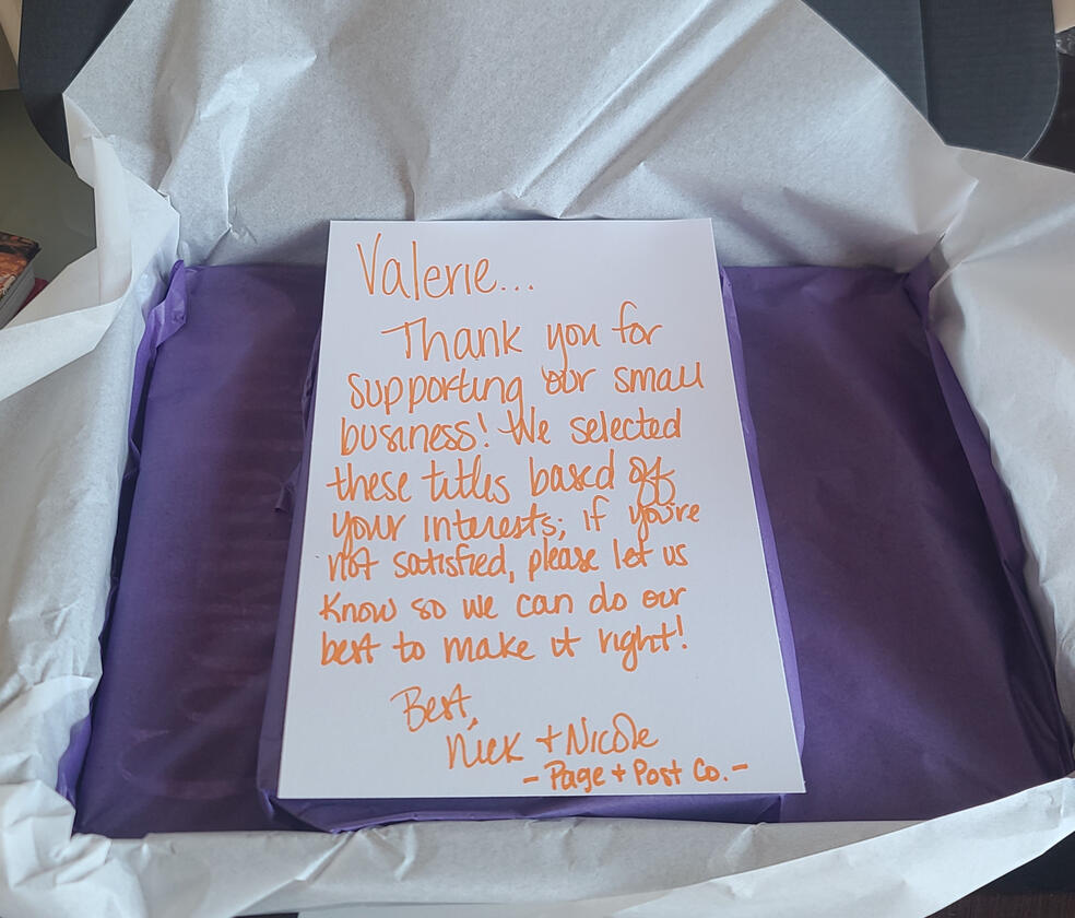 3. We ship your box. 3. We ship your box.
